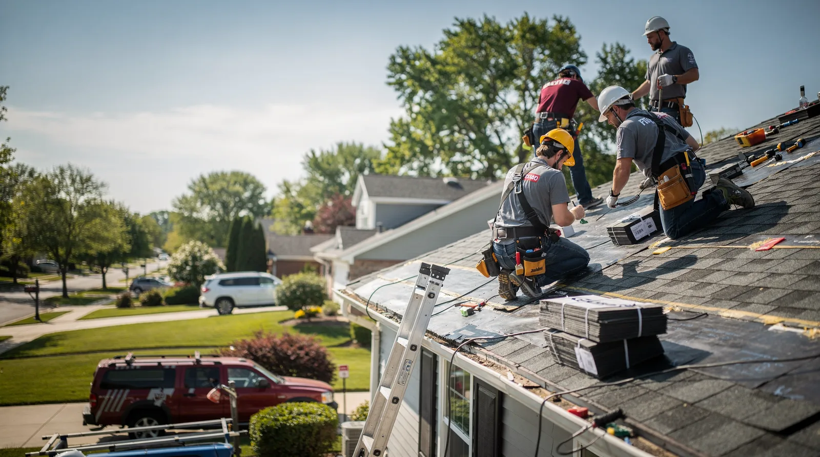 Roof Repair in Clinton, IL around you